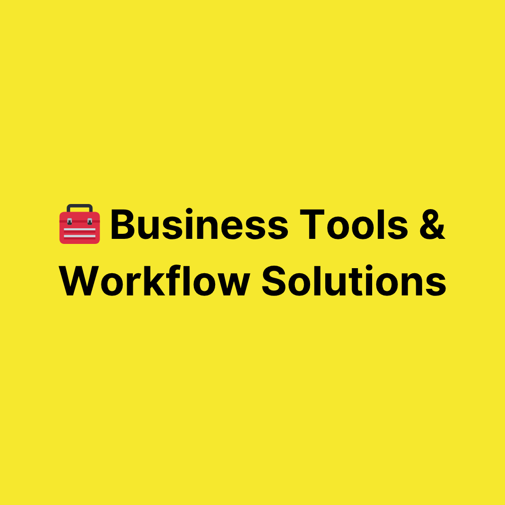 Business Tools