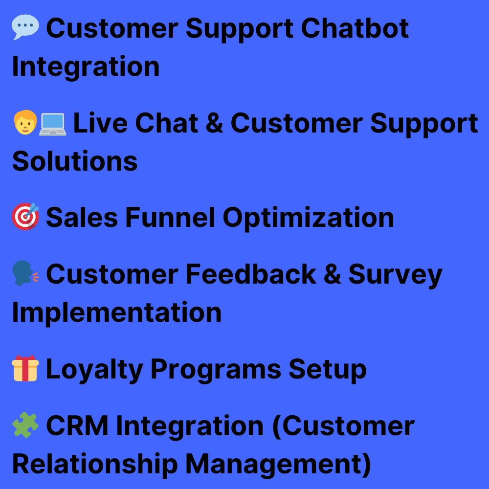 Customer Support